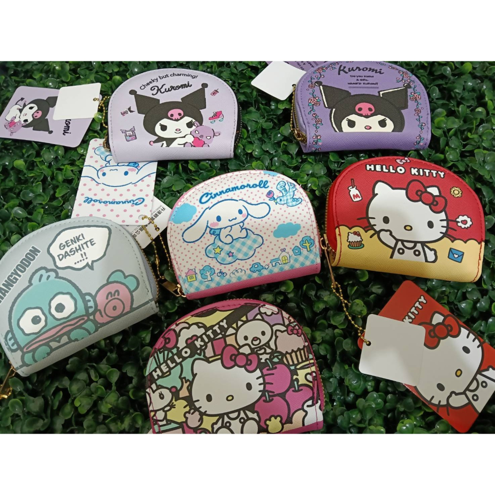 三麗鷗系列 半月卡套零錢包 6款-細節圖5