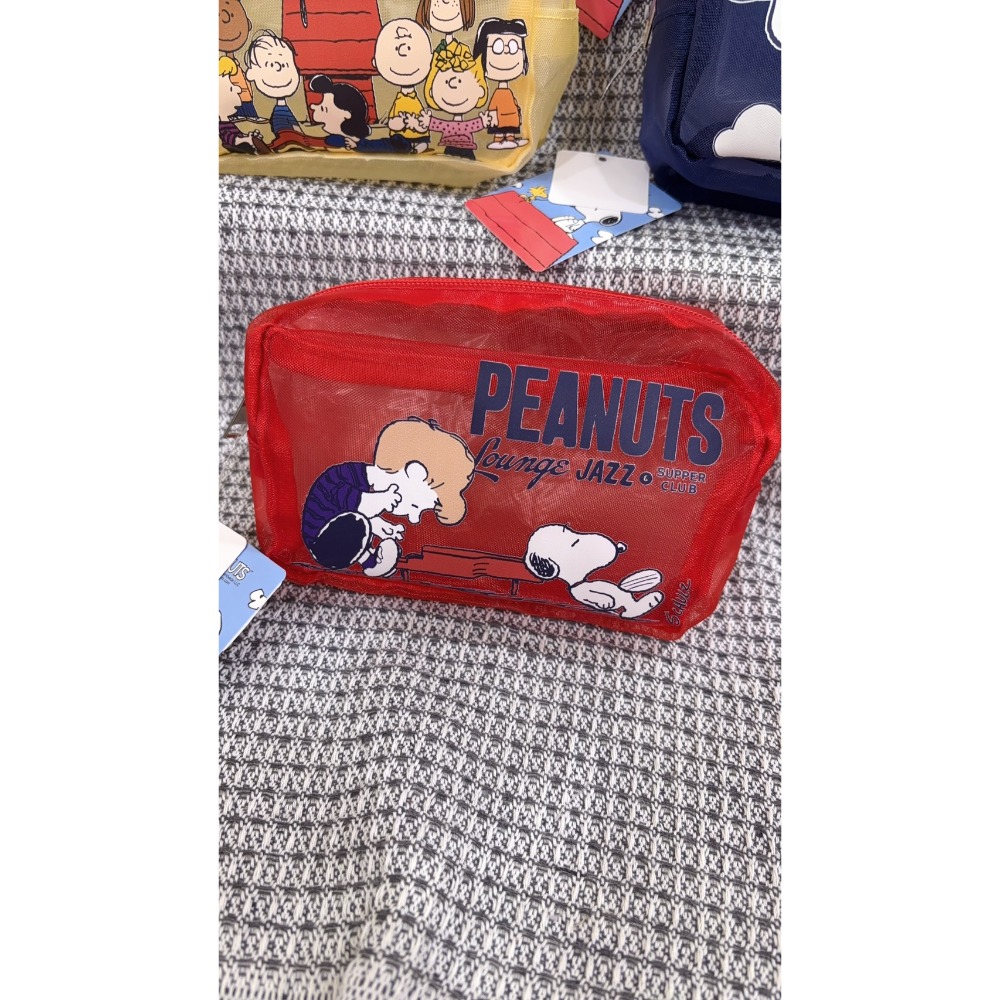 Snoopy 史努比系列｜網狀收納包-規格圖5
