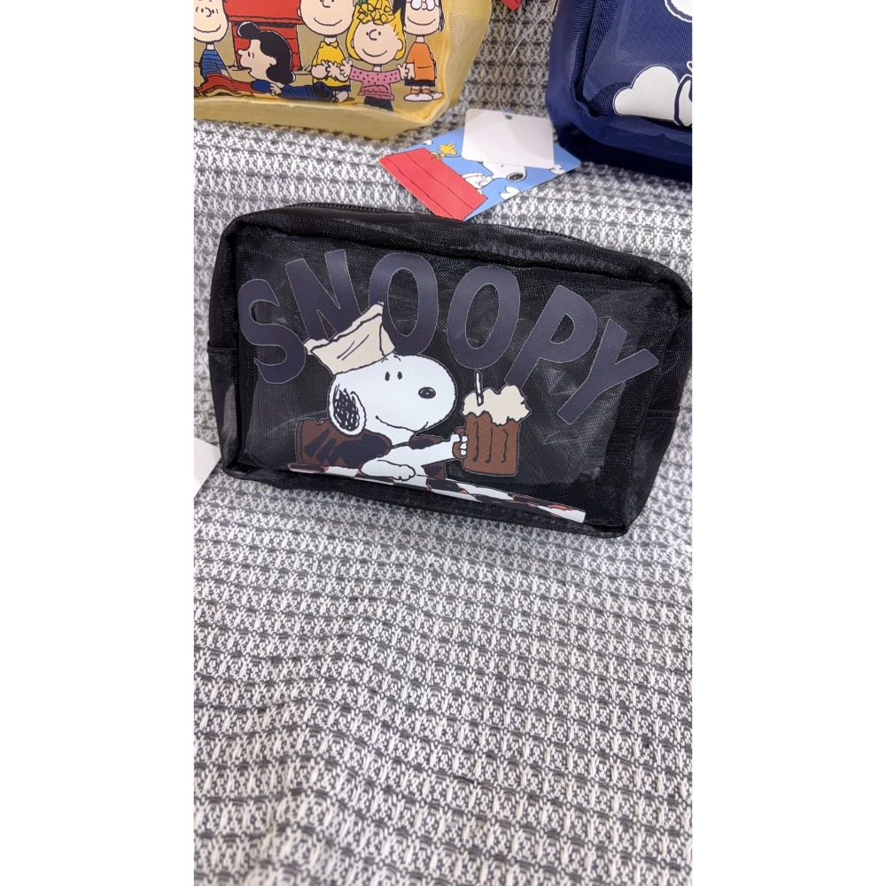 Snoopy 史努比系列｜網狀收納包-規格圖5