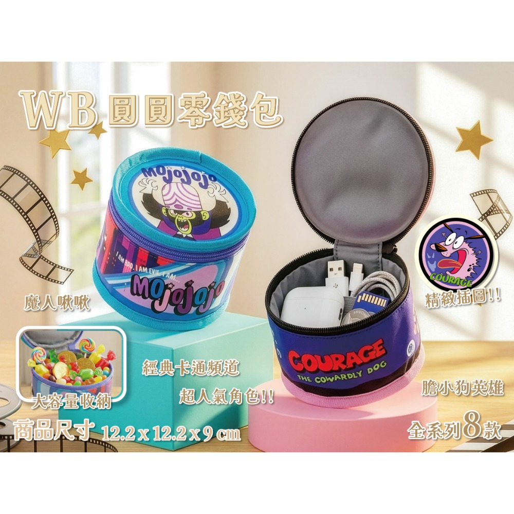 ✨華納系列 圓圓零錢包｜8款童年角色集合！ ✨-細節圖3