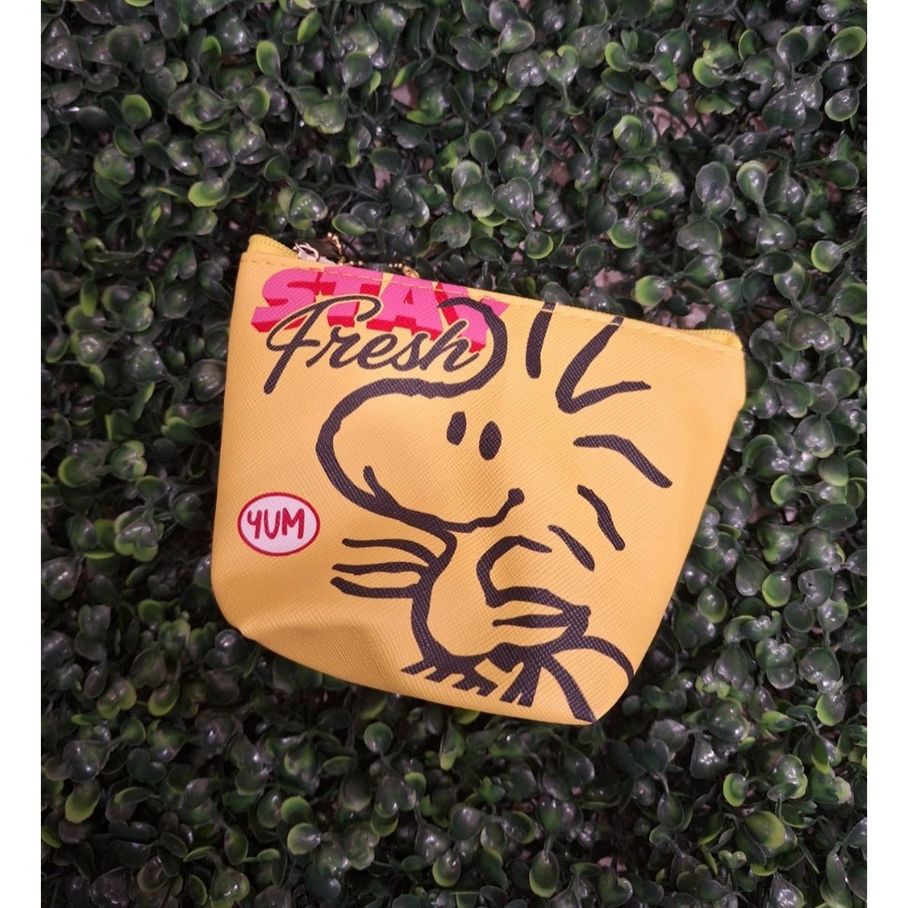 史努比 梯形零錢包 防潑水收納包 附珠鍊 大容量小包 Peanuts正版 8款現貨-規格圖4
