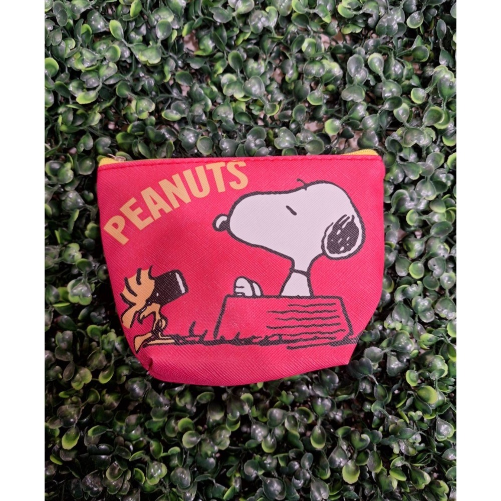 史努比 梯形零錢包 防潑水收納包 附珠鍊 大容量小包 Peanuts正版 8款現貨-規格圖4