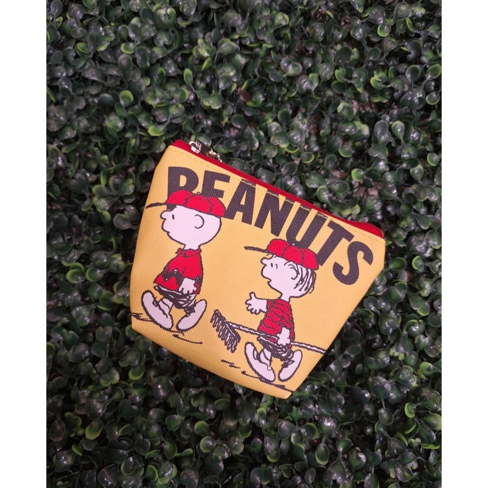 史努比 梯形零錢包 防潑水收納包 附珠鍊 大容量小包 Peanuts正版 8款現貨-規格圖4
