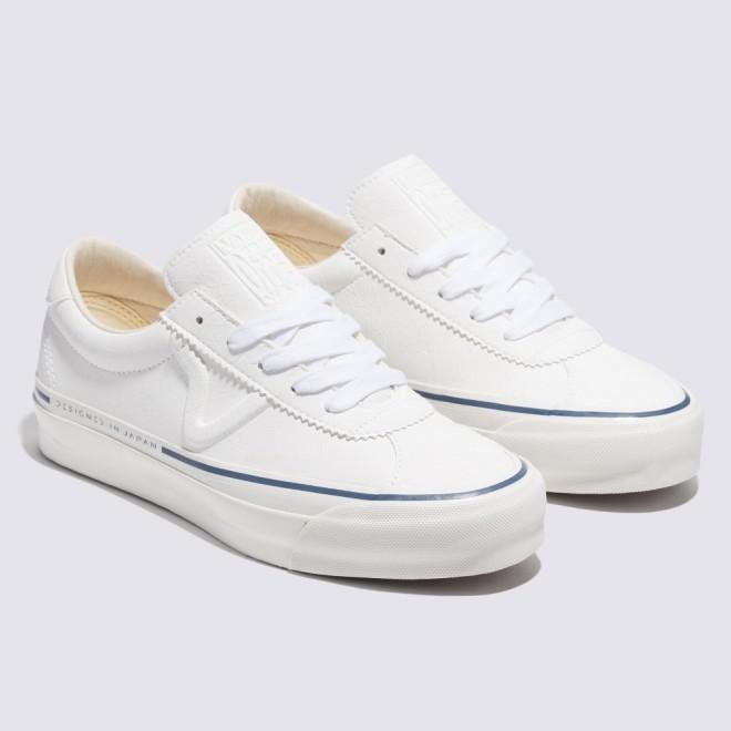 [unclev1966] 代購 Vans Premium Sport 73 x TDC 聯名 皮革 白色 東京設計 滑板-細節圖2