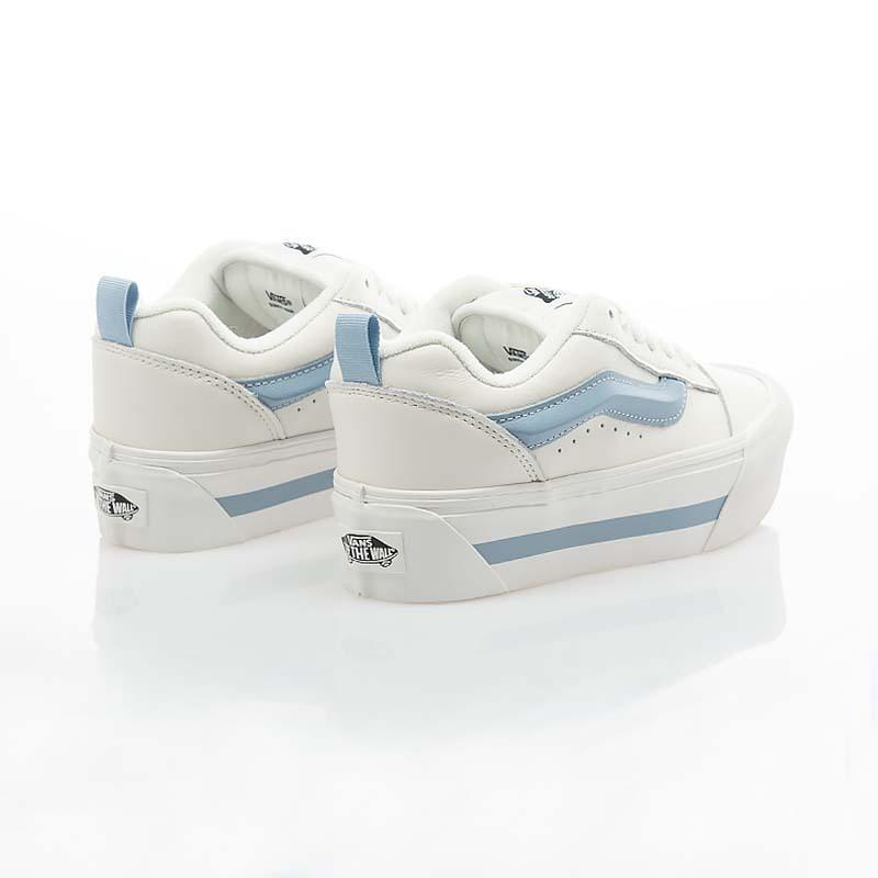 [unclev1966] Vans Classic Knu Skool 白色 寶寶藍 水藍 厚底 增高 女孩限定-細節圖4