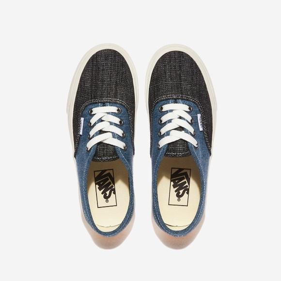 [unclev1966] Vans Classic Authentic 帆布 牛仔藍 黑色 日韓風 百搭 滑板鞋 男女款-細節圖3