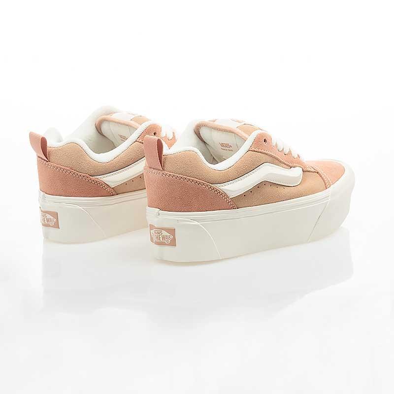 [unclev1966] Vans Knu Skool 粉色 櫻花粉 春夏 增高 厚底 滑板 麵包鞋 女孩限定-細節圖4