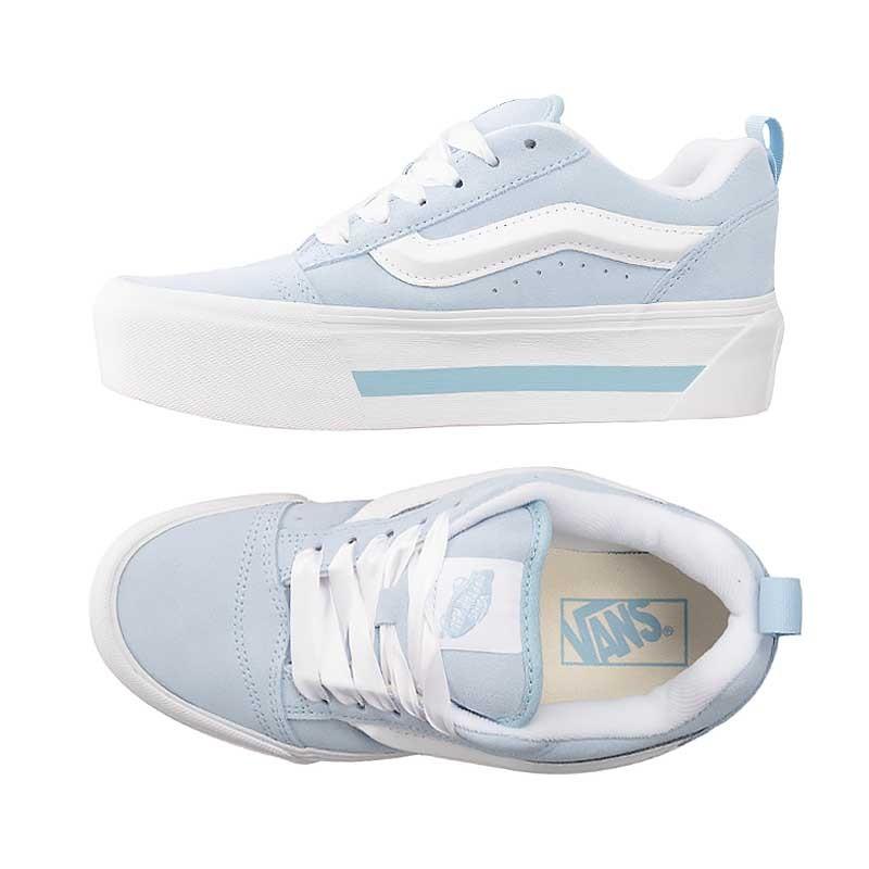 [unclev1966] Vans Knu Skool 寶寶藍 天空藍 厚底 增高 麵包鞋 胖胖鞋 女生限定-細節圖3