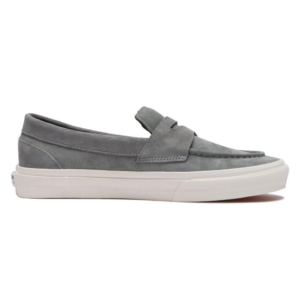 [unclev1966] 代購 Vans Loafer Japan 日線 麂皮 灰色 水泥灰 百搭 滑板 樂福鞋-細節圖2