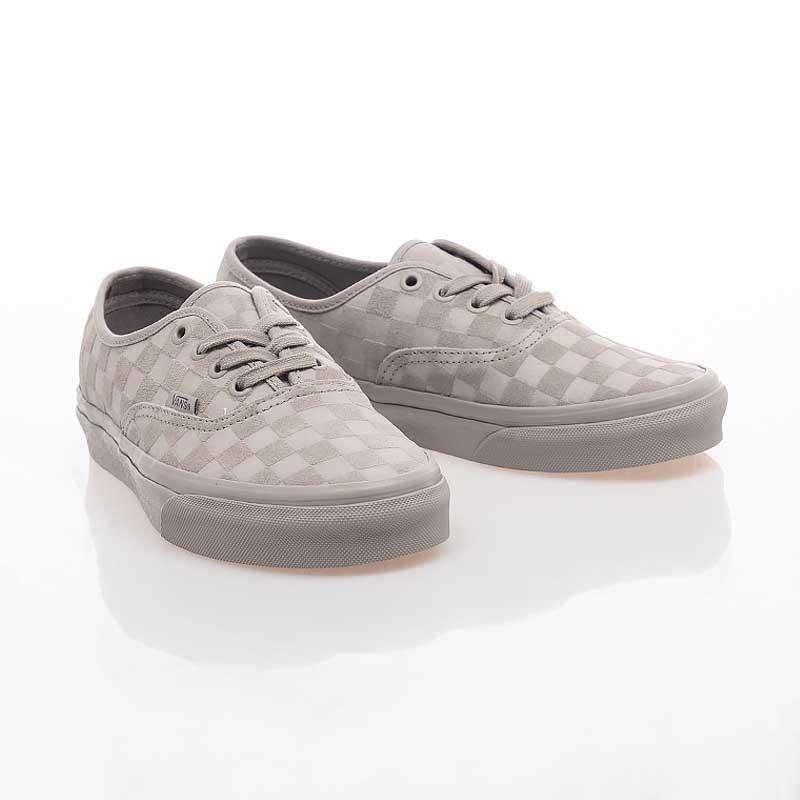[unclev1966] Vans Classic Authentic 水泥灰 老鼠灰 棋盤格 工裝 滑板鞋 男女款-細節圖2