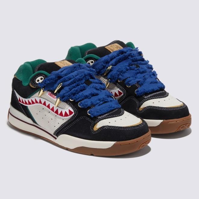 [unclev1966] 代購 Vans X Y.O.D Rowley XLT 龍年限定 拼接 鯊魚 滑板鞋 男女款-細節圖2