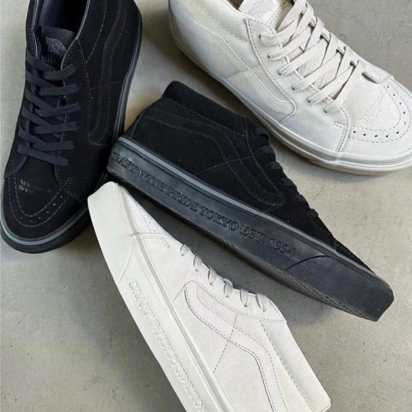 [unclev1966] 代購 Vans X Neighborhood Style 83 Dx 米白 黑武士 聯名 滑板-細節圖2