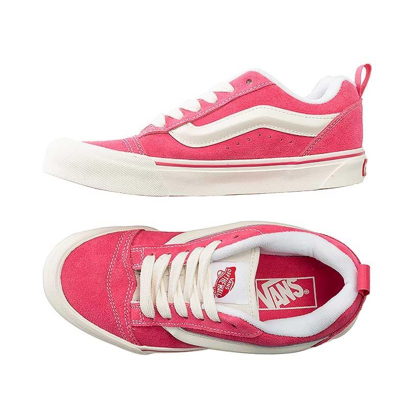 [unclev1966] Vans Knu Skool 粉紅 頑皮豹 仙人掌红 麵包鞋 滑板鞋 女孩限定-細節圖4