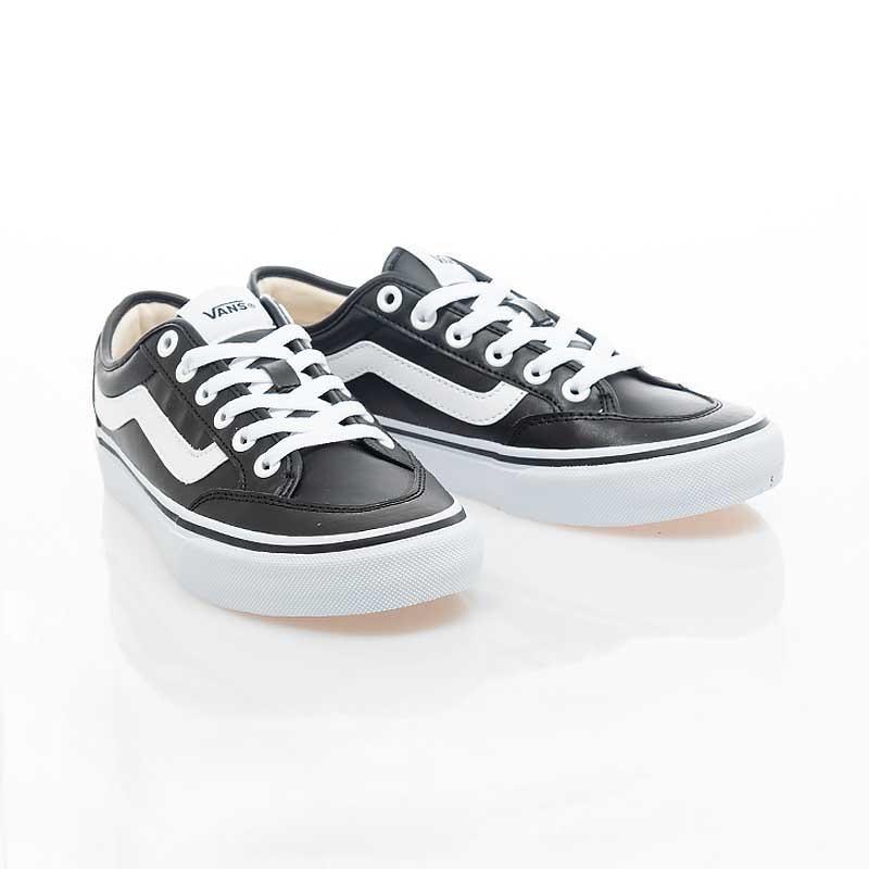 [unclev1966] Vans Stance Japan 日線 皮革 黑色 白線 簡約 休閒 百搭 滑板鞋-細節圖2