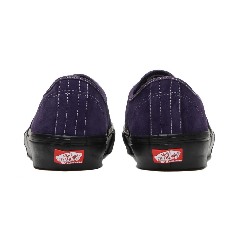 [unclev1966] 代購 Vans Skate Authentic 紫色 深紫 麂皮 單色 百搭 滑板鞋-細節圖4