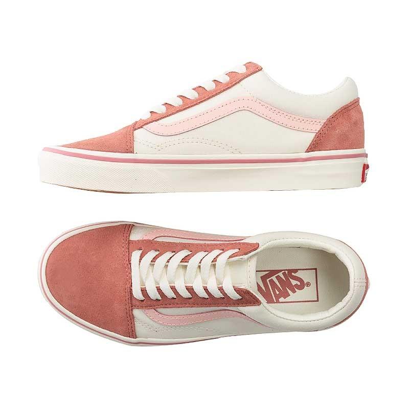 [unclev1966] Vans Classic Old Skool 粉紅色 乾燥玫瑰 百搭 滑板鞋 女生限定-細節圖3