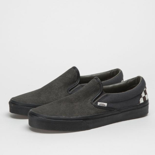 [unclev1966] Vans Authentic SLIP-ON VAINL ARCHIVE 單寧 水洗黑 懶人鞋