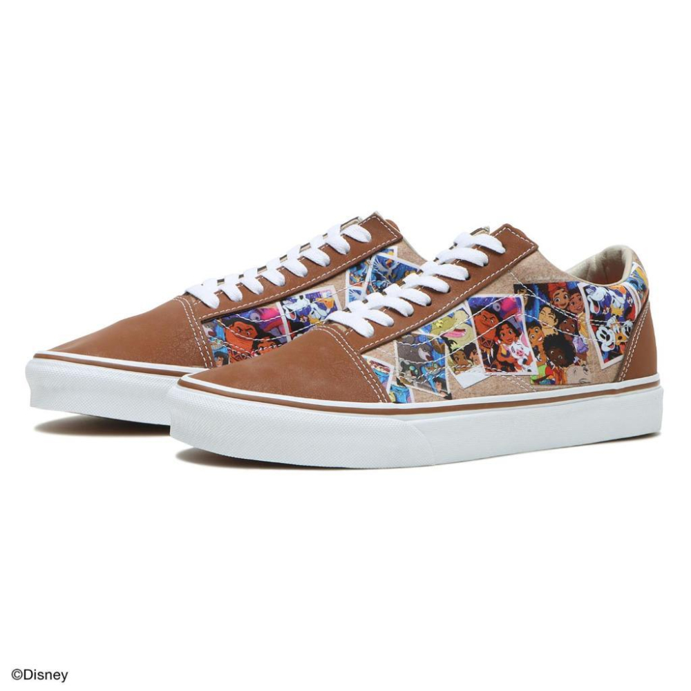 [unclev1966] Vans Old Skool X Disney 迪士尼 聯名 100周年 美人魚 公主 卡通-細節圖3