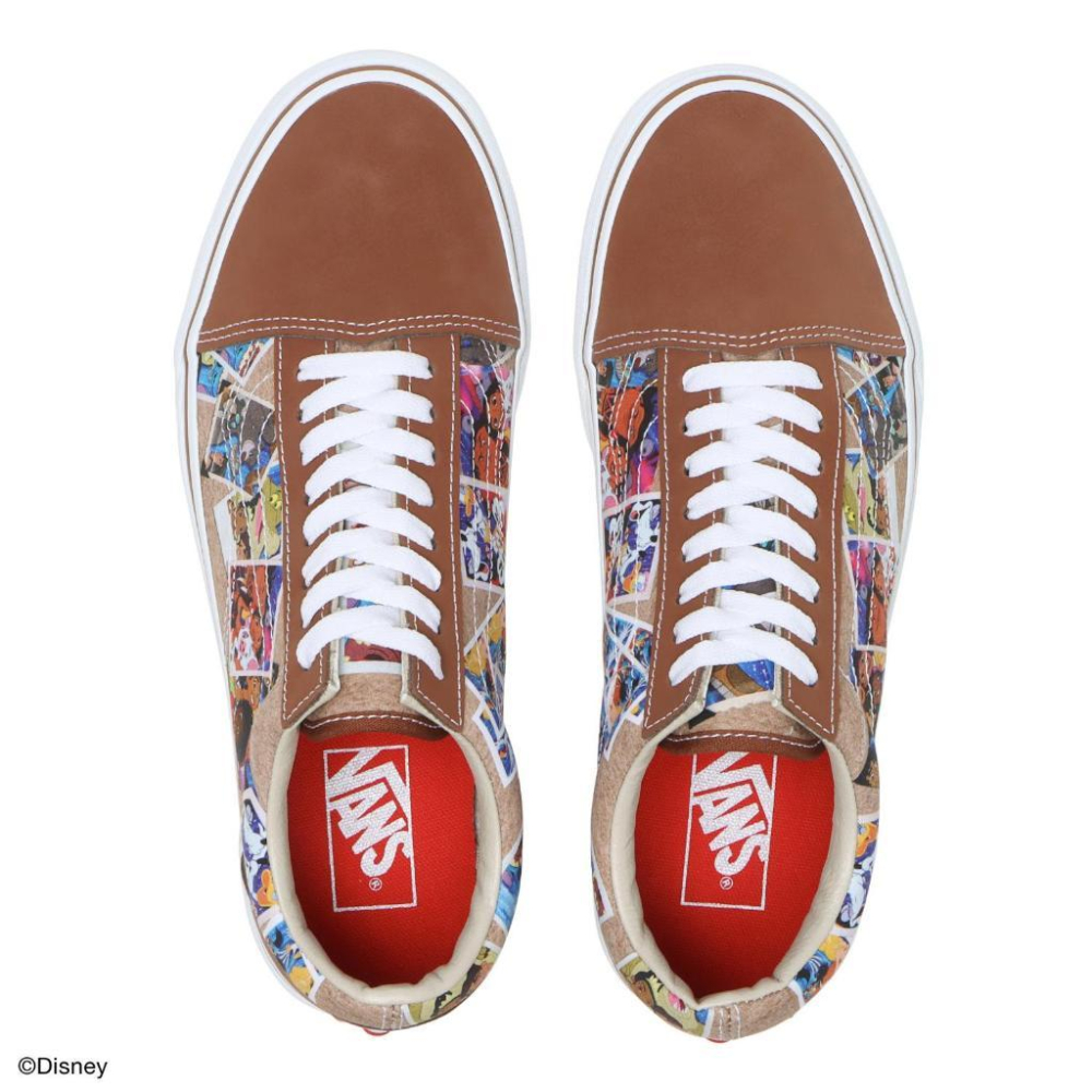 [unclev1966] Vans Old Skool X Disney 迪士尼 聯名 100周年 美人魚 公主 卡通-細節圖4