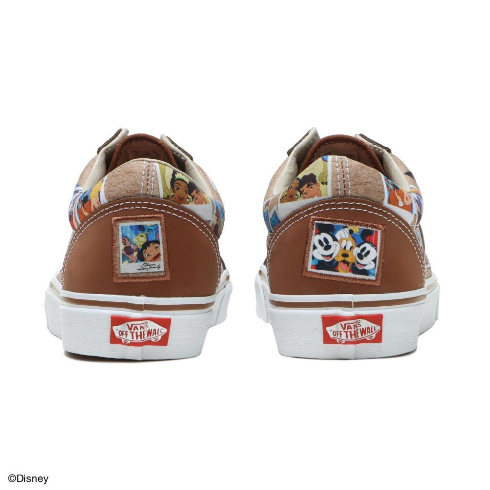 [unclev1966] Vans Old Skool X Disney 迪士尼 聯名 100周年 美人魚 公主 卡通-細節圖5