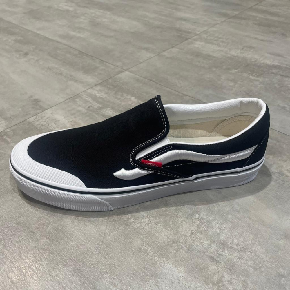 [unclev1966] Vans Classic Slip-on 23ss 新款 黑紅棋盤格 基本款 大波浪 滑板鞋-細節圖2