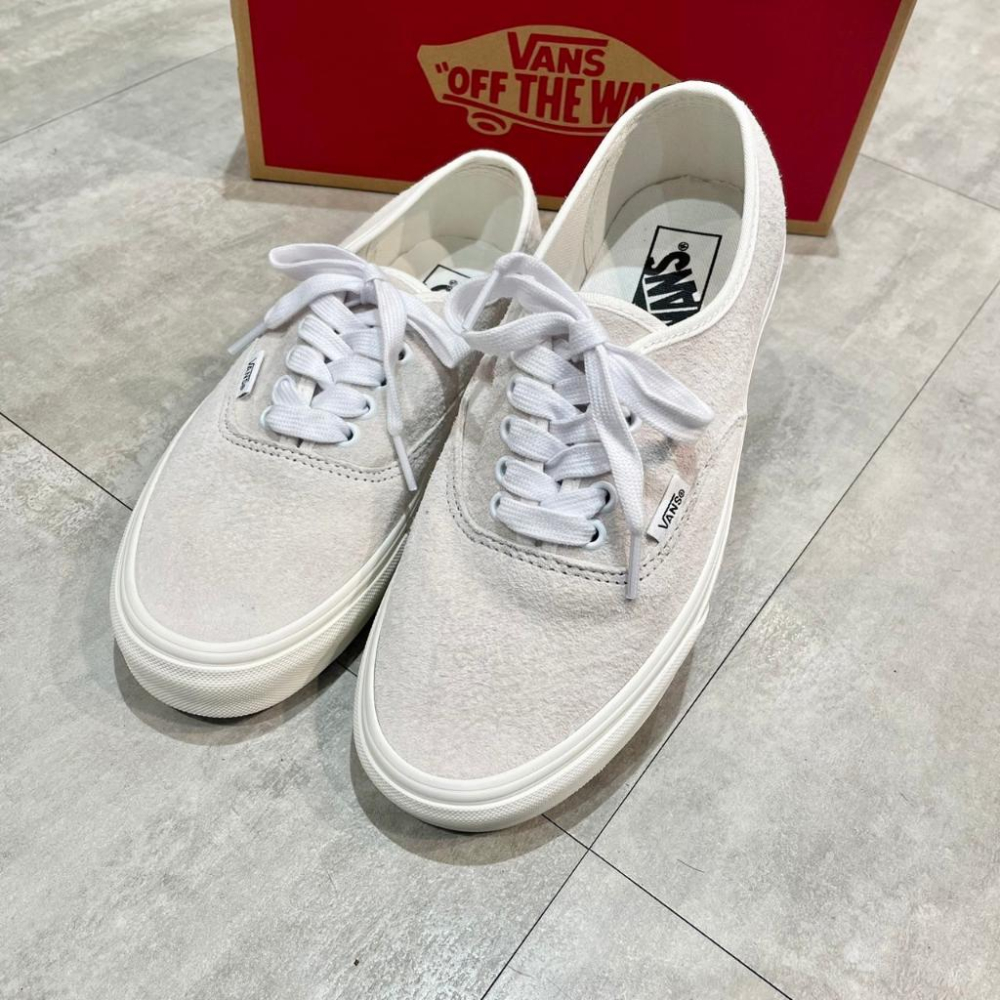 [unclev1966] Vans Authentic Pig Suede 米白 豬皮 防潑水 23SS 簡約 日韓百搭-細節圖2