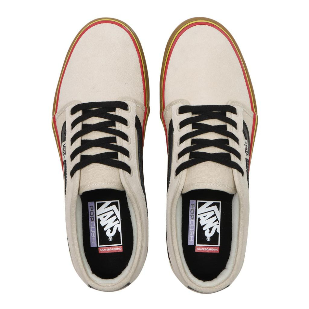 [unclev1966] Vans Skate Chukka Low SIDESTRIPE 米白 彩虹 焦糖 滑板鞋-細節圖3