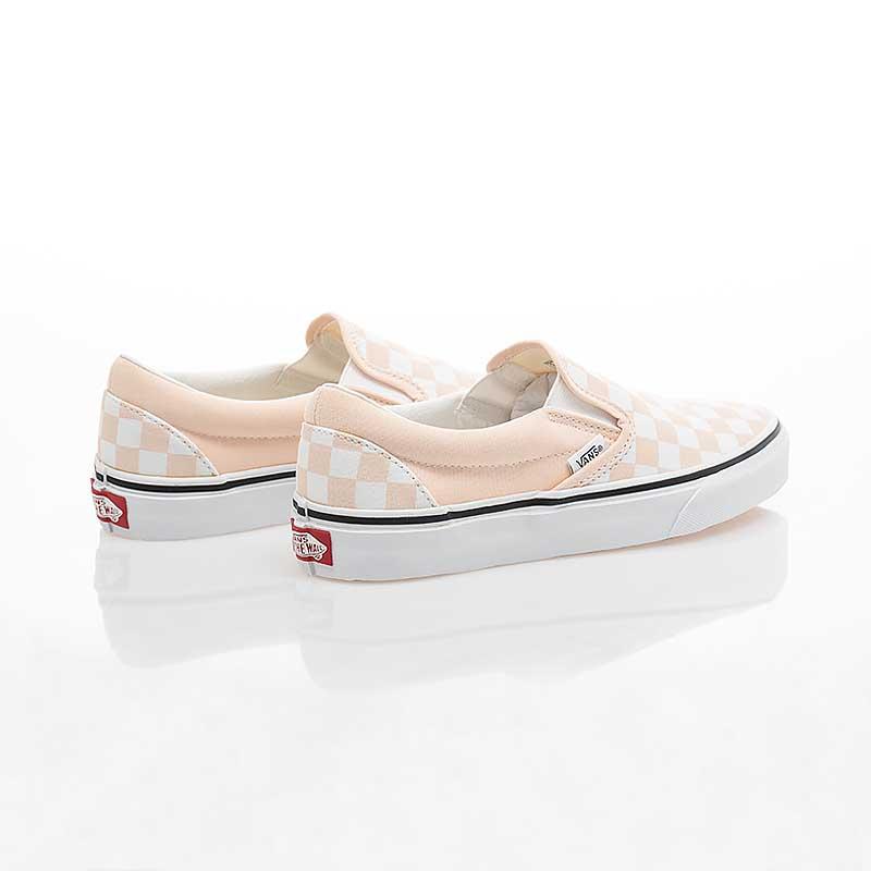 [unclev1966] Vans Slip-On 亮粉 淺粉 棋盤格 滑板鞋 懶人鞋 女生限定-細節圖4