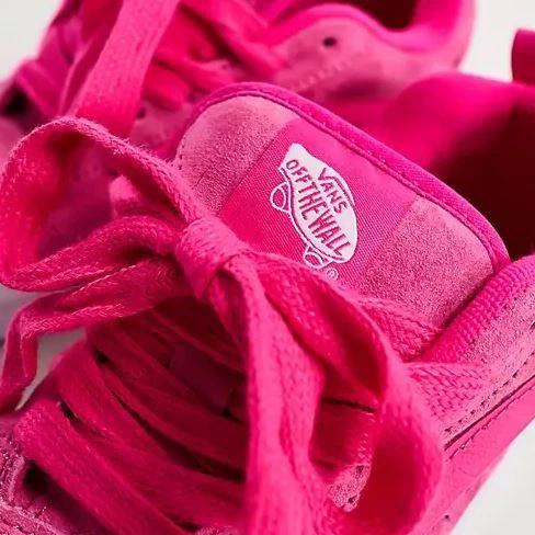 [unclev1966] 代購 Vans Knu Skool 火龍果 玫紅色 個性  胖胖鞋 麵包鞋 滑板 男女款-細節圖3