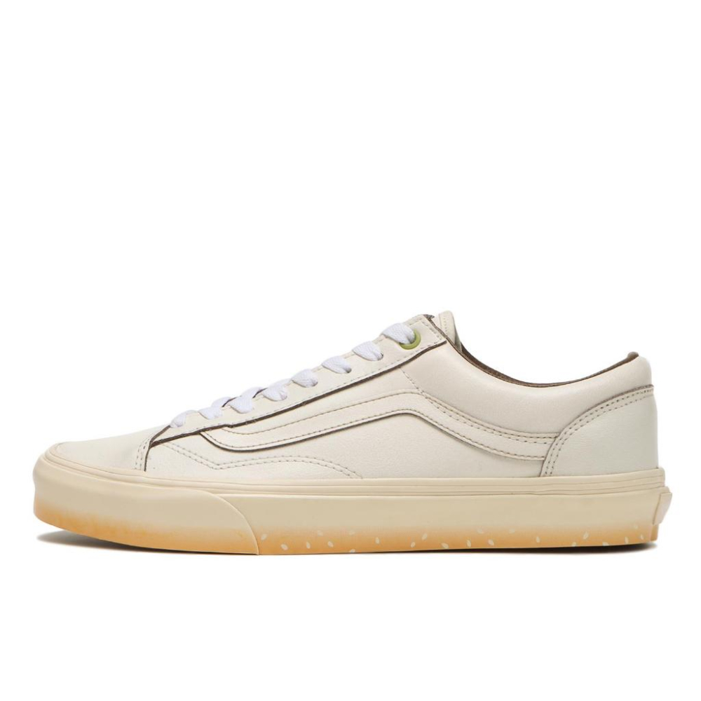 [unclev1966] 代購 Vans Style 36 City 上海城市系列 小籠包 皮革 白色 仿舊 滑板鞋-細節圖4