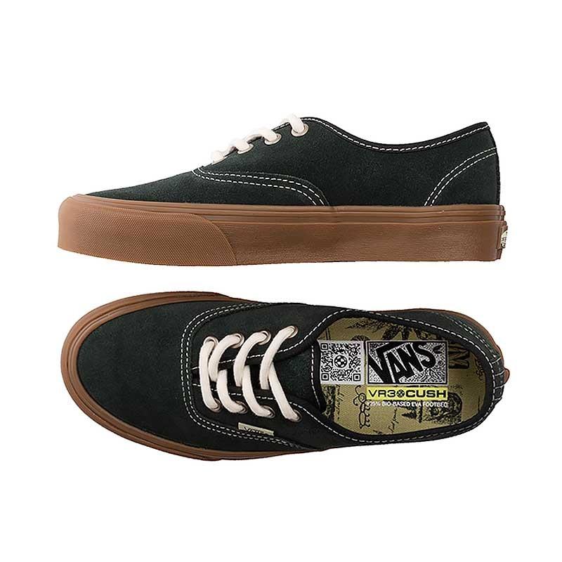 [unclev1966] Vans Authentic Vr3 SF 墨綠色 環保 深膠底 百搭 滑板鞋-細節圖3