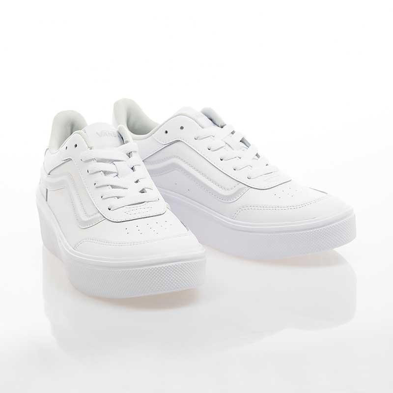 [unclev1966] Vans ISSAC JAPAN 日線 皮革 全白 小白鞋 增高 超百搭款 滑板鞋-細節圖2