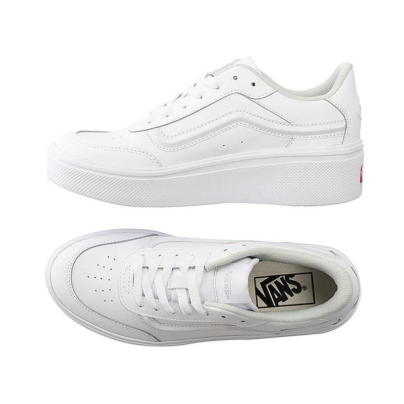 [unclev1966] Vans ISSAC JAPAN 日線 皮革 全白 小白鞋 增高 超百搭款 滑板鞋-細節圖3