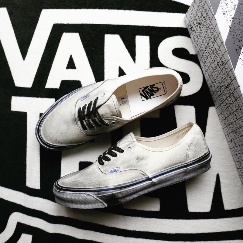 [unclev1966] 代購 Vans Vault Authentic Lx X STRESSED 聯名 仿舊 三款-細節圖9