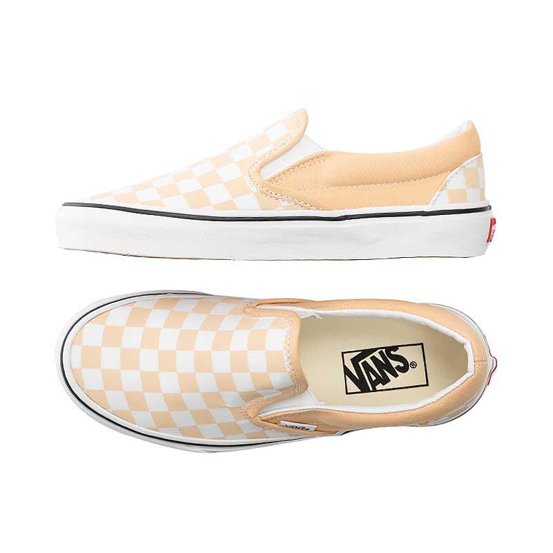 [unclev1966] Vans Slip-on 亮黃 黃霓 棋盤格 滑板鞋 懶人鞋 女生限定-細節圖3