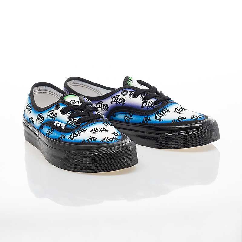 [unclev1966] Vans Authentic 44 Dx 安納海姆 渲染 青色 龐克 荊棘 果凍底 滑板鞋-細節圖2