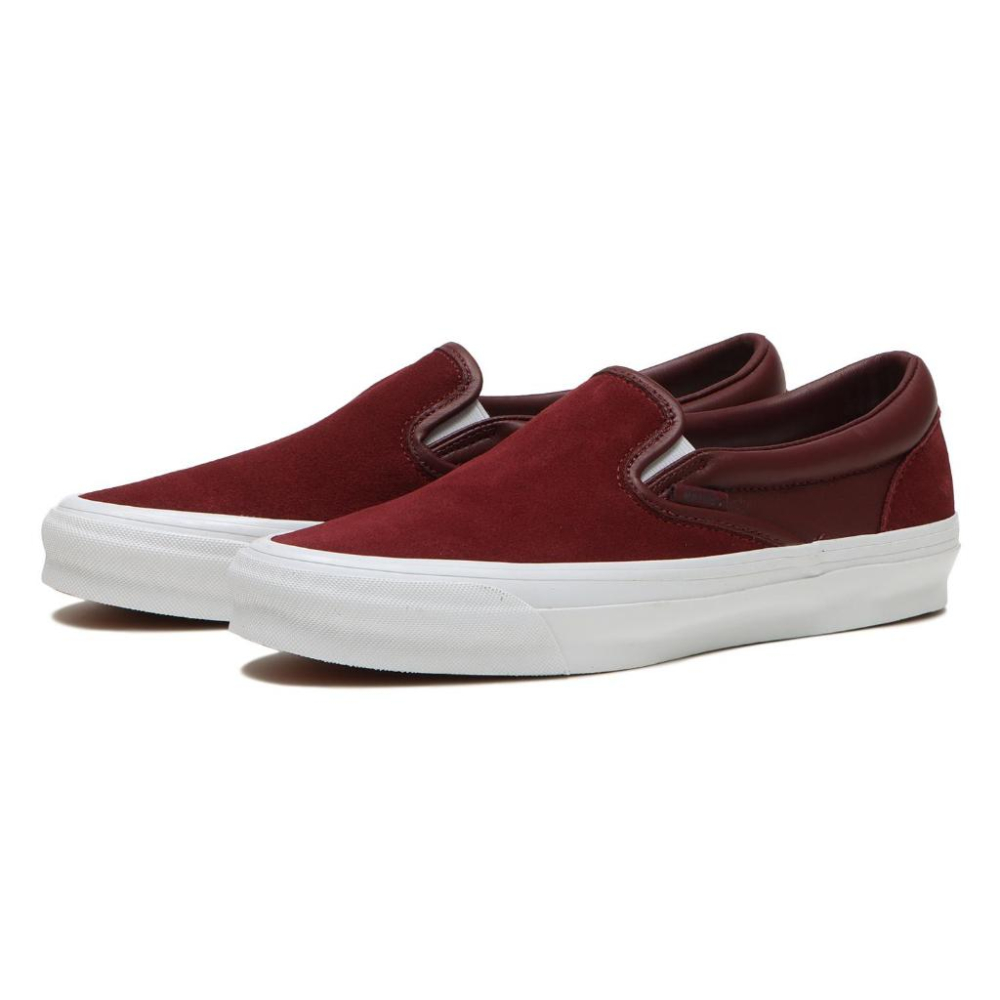 [unclev1966] 代購 Vans Vault Og Slip-on Lx 23FW 玫瑰紅/水泥灰/寶寶藍 滑板-細節圖3