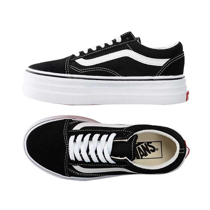 [unclev1966] Vans OLD SKOOL 3SOLE 日線 基本款 厚底 增高 日韓系 百搭 滑板鞋 男女-細節圖2