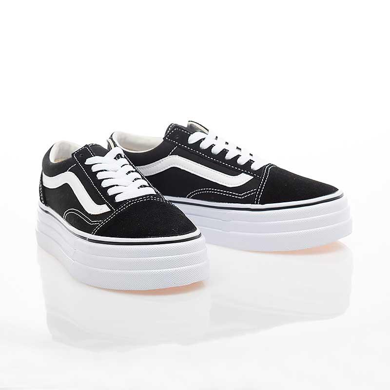 [unclev1966] Vans OLD SKOOL 3SOLE 日線 基本款 厚底 增高 日韓系 百搭 滑板鞋 男女-細節圖3