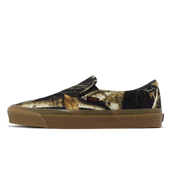 [unclev1966] Realtree X Vans Classic Slip-On 楓葉 印花壓紋 迷彩 滑板鞋-細節圖3