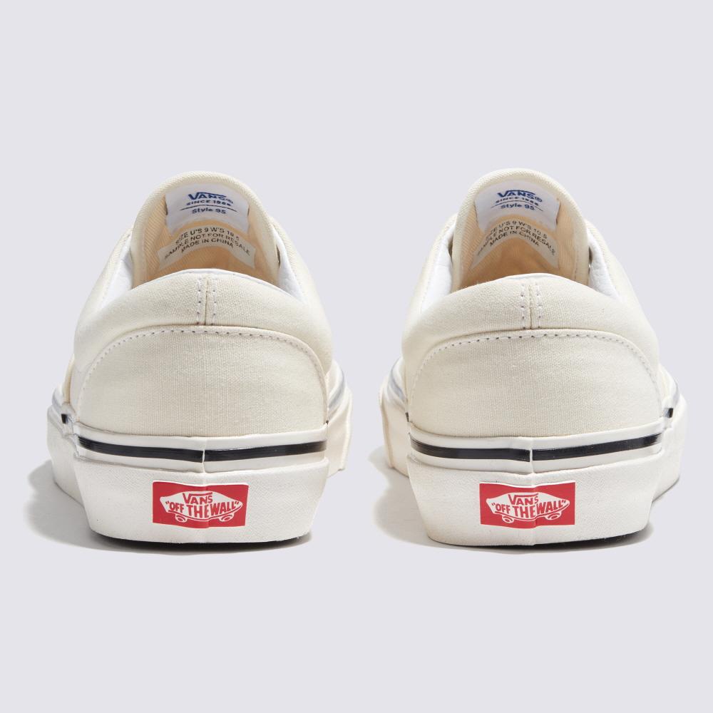 [unclev1966] 代購 Vans Era 95 Dx 安納海姆 米白 帆布 百搭 簡約 日系 滑板鞋 男女款-細節圖4