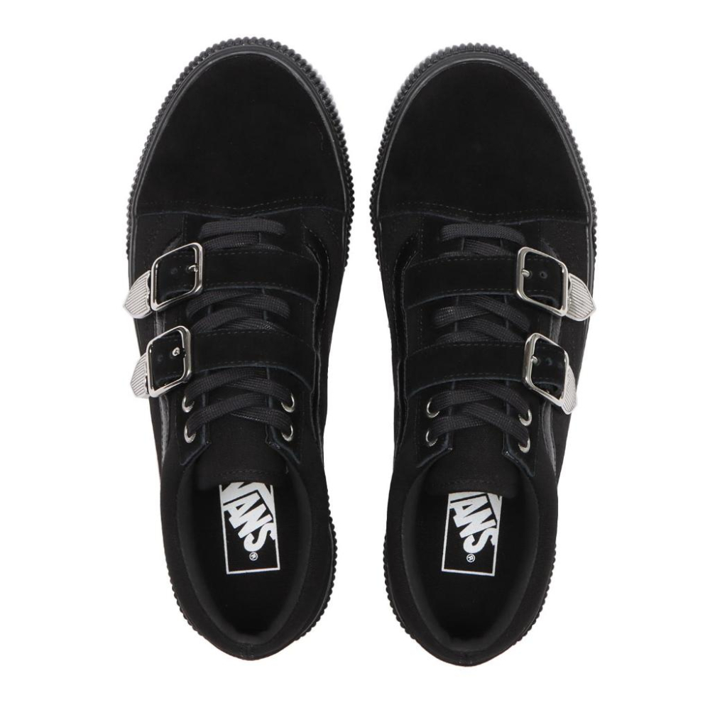 [unclev1966] 代購 VANS unchain Colletion 2BLT JP 日線 全黑 扣環 龐克風-細節圖3