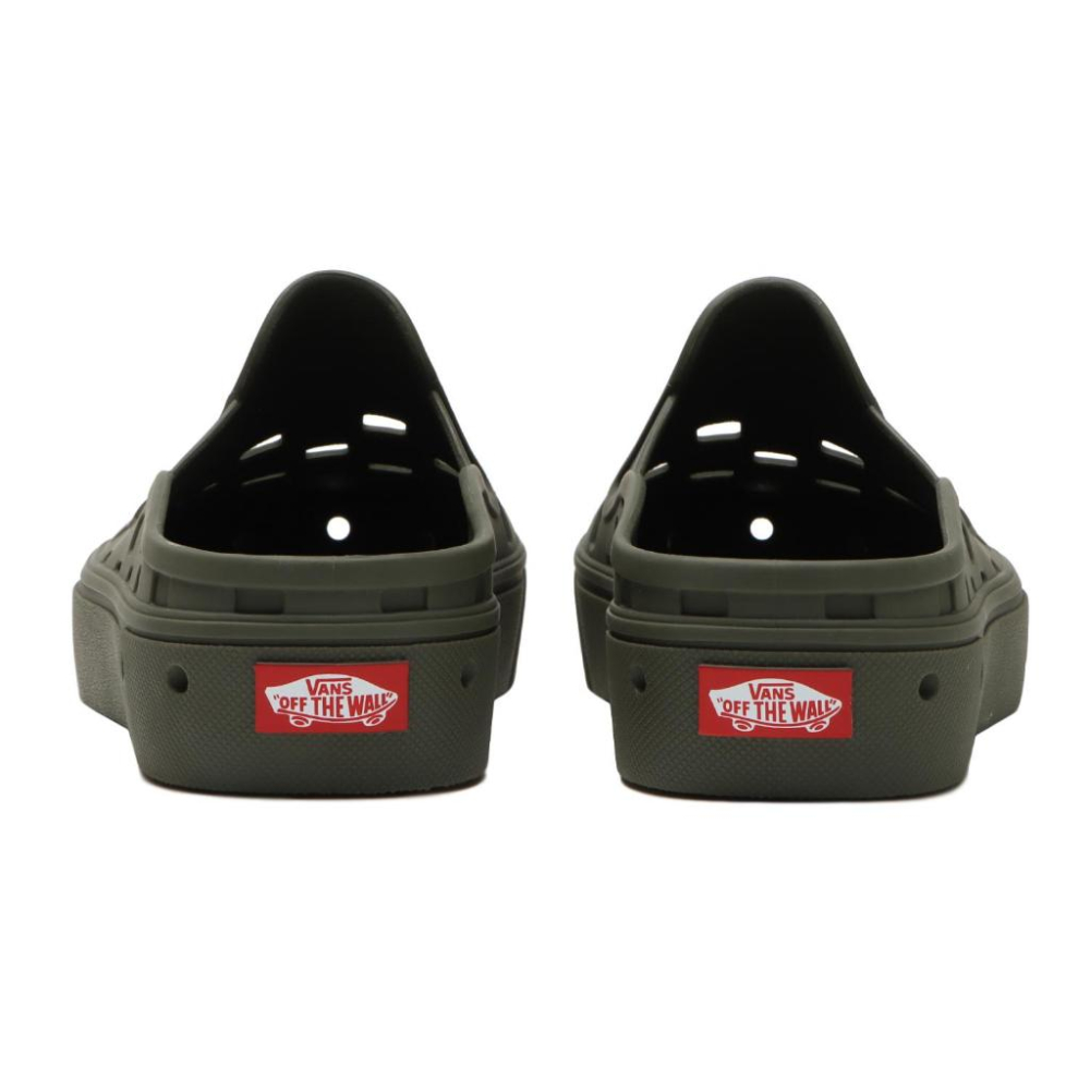 [unclev1966] Vans Slip-On Mule TRK 墨綠色 防水 透氣 夏天必備 戶外風 懶人鞋-細節圖4