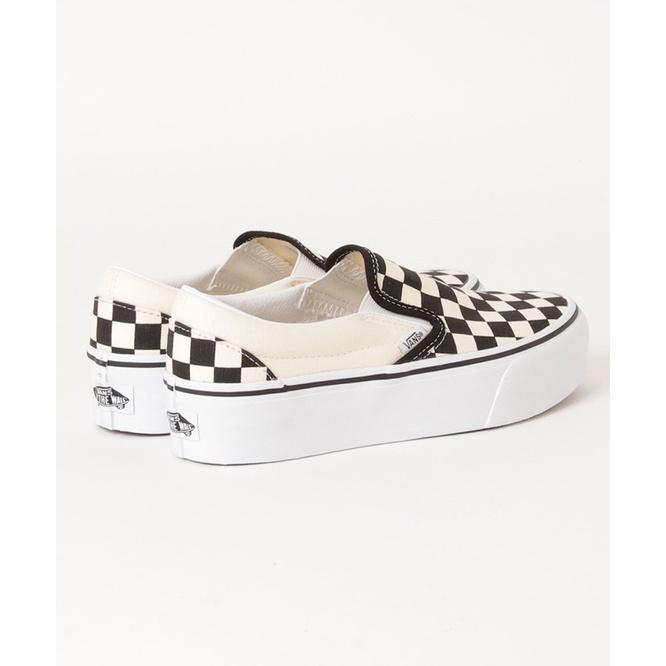 [unclev1966] Vans Slip-on Platform 棋盤格 厚底 增高 落地褲 小隻女必備-細節圖3