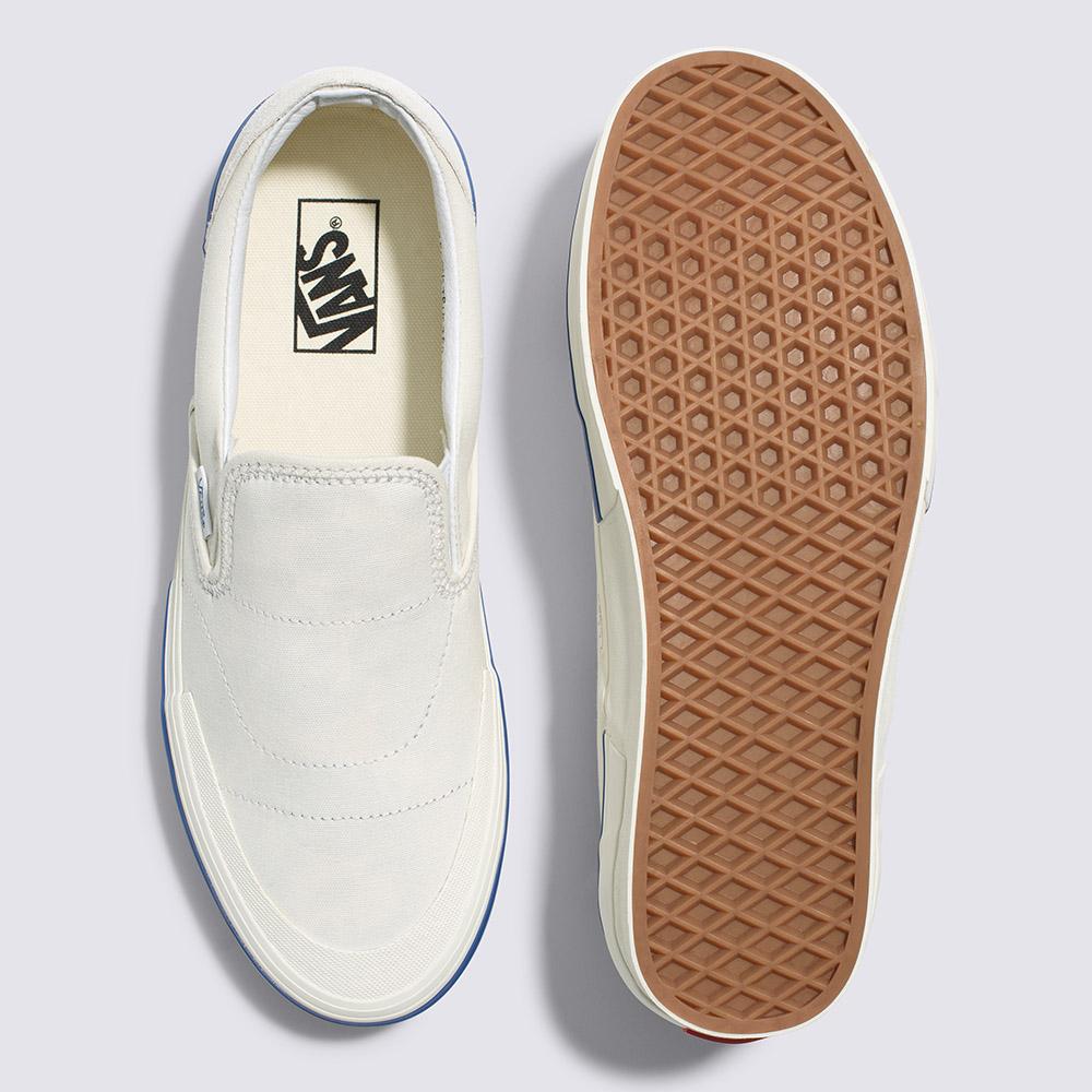 [unclev1966] Vans Slip-On Reconstruct 米白 白色 解構 拼接 重組 懶人鞋 滑板鞋-細節圖2