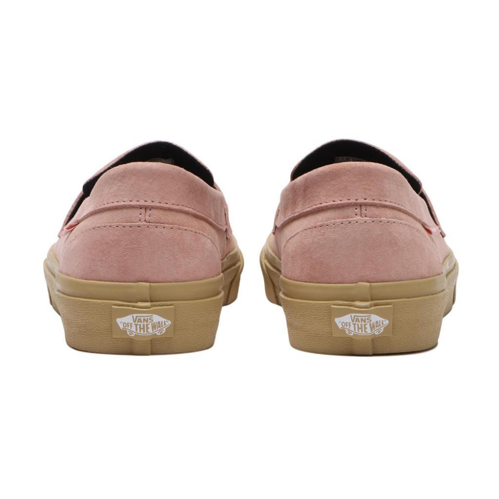 [unclev1966] 代購 Vans Loafer Japan 日線 麂皮 粉色 焦糖底 滑板 百搭 樂福鞋-細節圖4