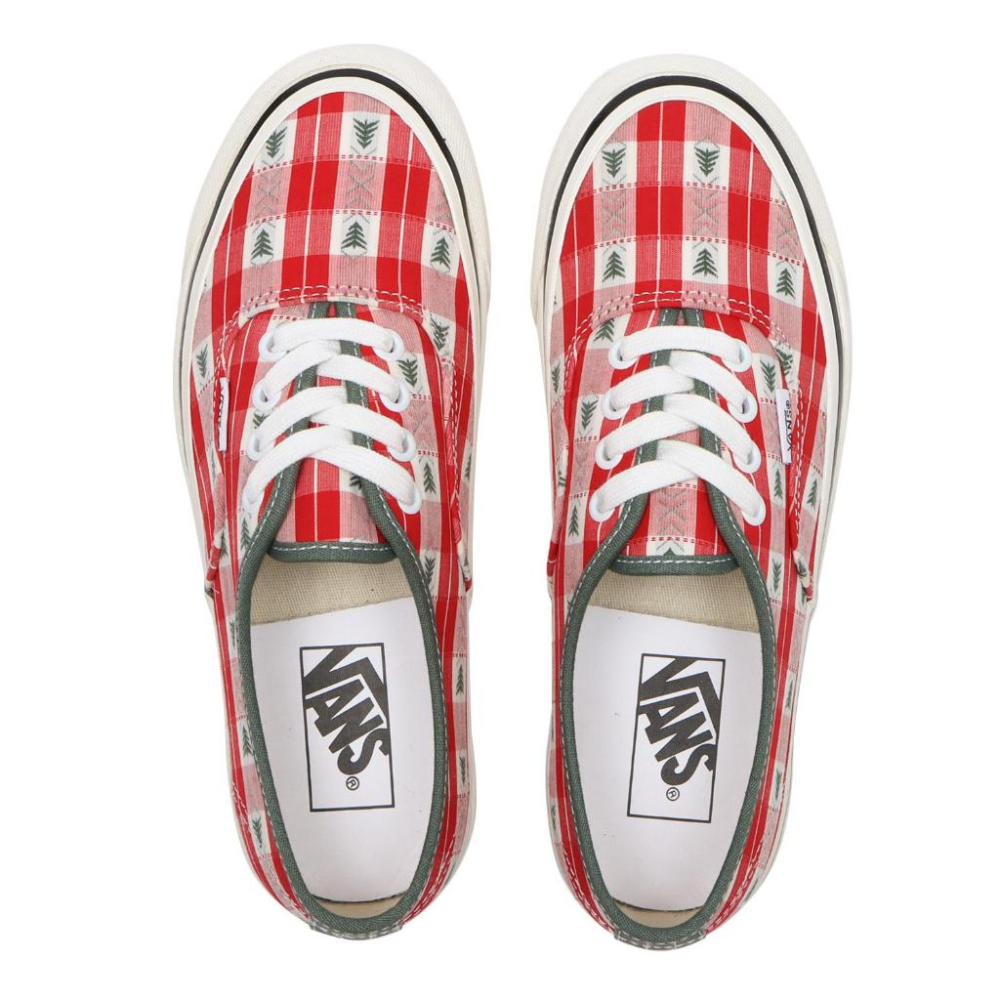 [unclev1966] 代購 Vans Authentic 44 DX 安納海姆 聖誕紅 耶誕配色 可愛 日系 滑板鞋-細節圖5