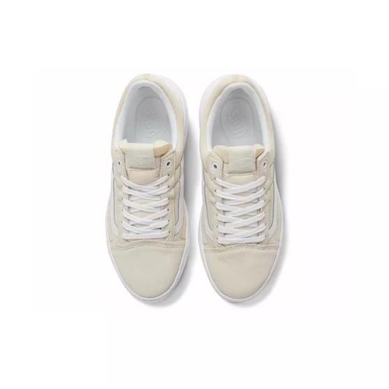 [unclev1966] Vans Old Skool Overt cc 滑板 奶油黃 百搭 增高 小隻女必備-細節圖2