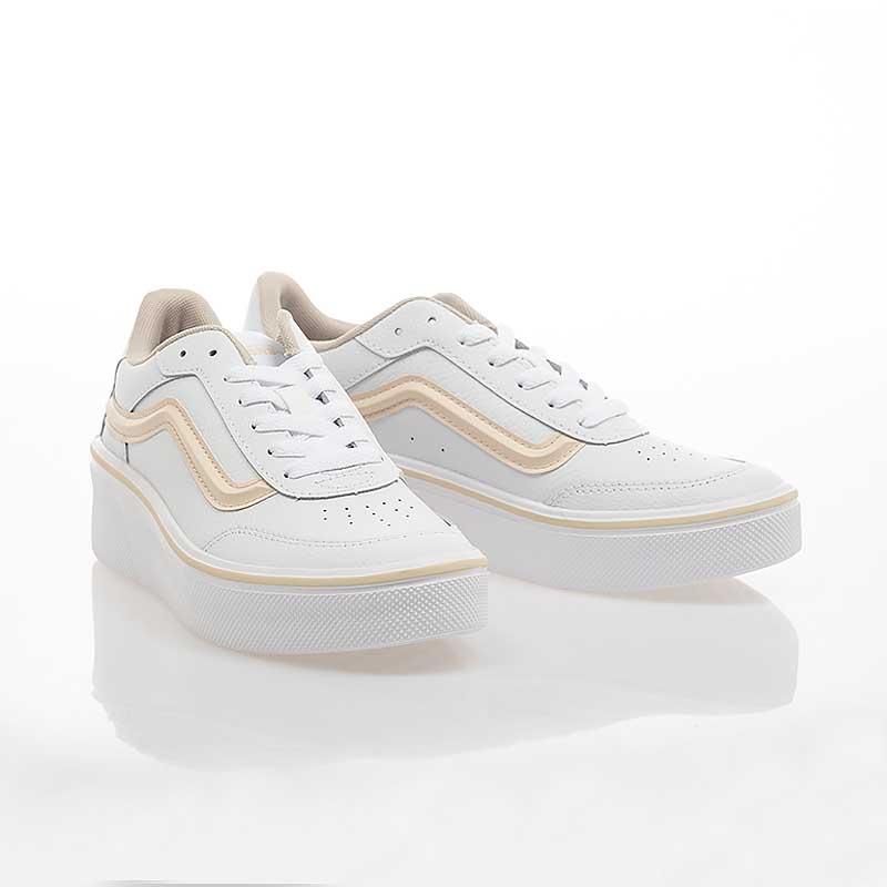 [unclev1966] Vans ISSAC JAPAN 日線 香檳粉 厚底 增高 小白鞋 女生限定-細節圖2
