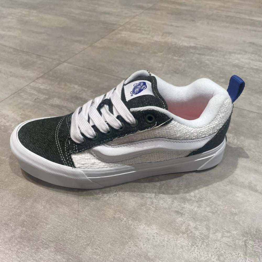 [unclev1966] Vans Knu Old Skool 灰白 鐵灰 麻繩 帆布 百搭 麵包鞋 滑板鞋 男女款-細節圖2